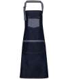 PR127 Premier Domain Bib Apron INDIGO DENIM colour image